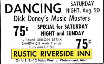 Rustic Riverside Inn - Aug 17 1949 Article